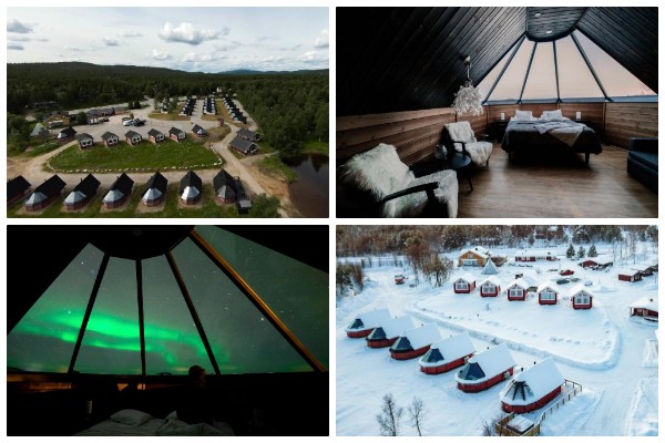 Glass Igloo Hotel in Inari