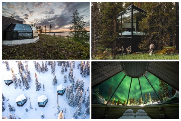 Glass Igloo Hotel in Rovaniemi