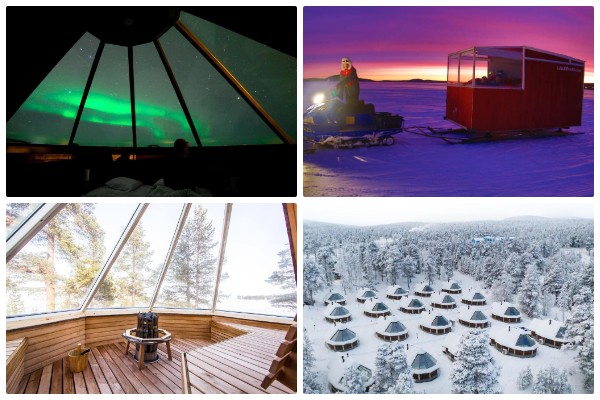 Glass Igloo Hotel in Rovaniemi