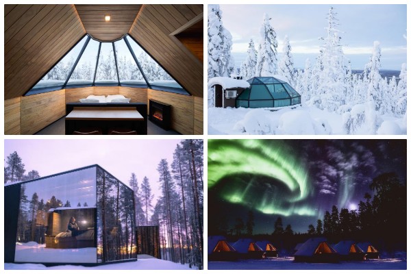 Glass Igloo Hotel in Rovaniemi