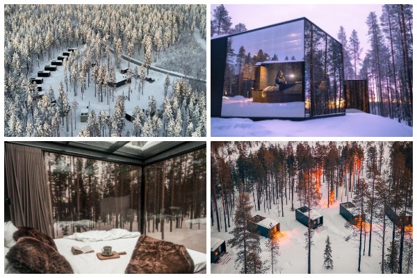 Glass Igloo Hotel in Levi