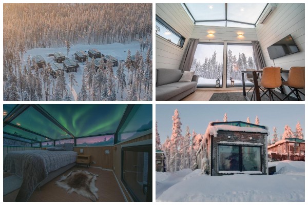 Glass Igloo Hotel in Levi