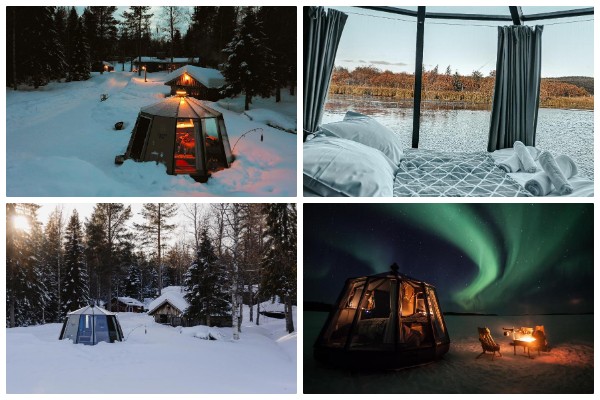 Glass Igloo Hotel in Rovaniemi