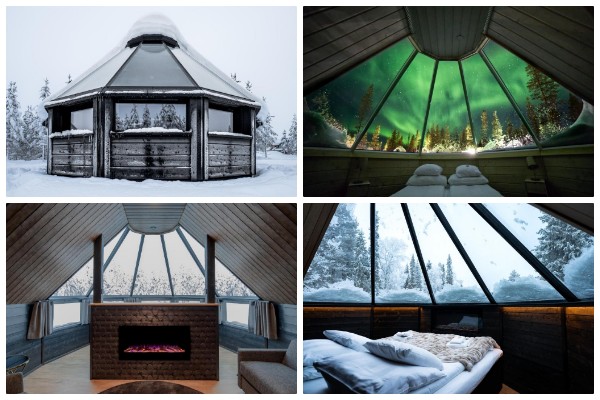 Glass Igloo Hotel in Pyhä