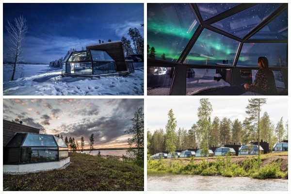 Glass Igloo Hotel in Ranua