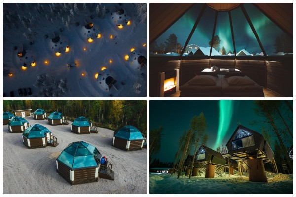 Glass Igloo Hotel in Rovaniemi