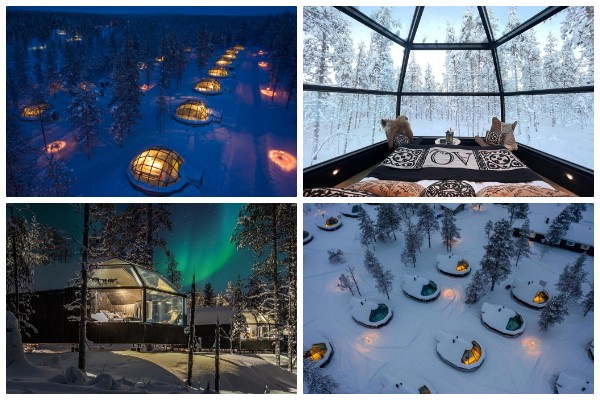 Glass Igloo Hotel in Rovaniemi